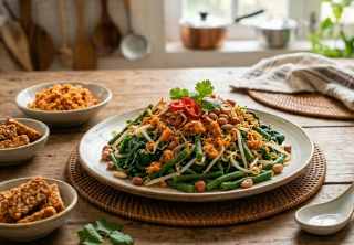 Urap Bayam Kacang Panjang dan Tauge, Strategi Mempertahankan Vitamin Saat Proses Perebusan